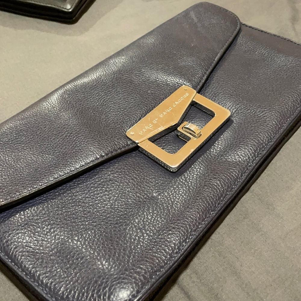 Navy blue Marc by Marc Jacob’s Envelope Clutch